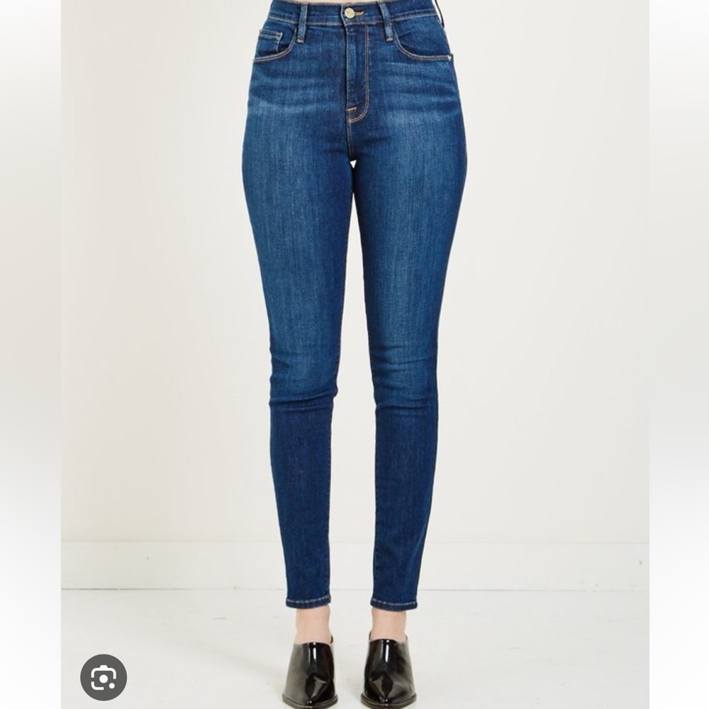 NWT Frame Ali High Rise Skinny Jeans in Holzman